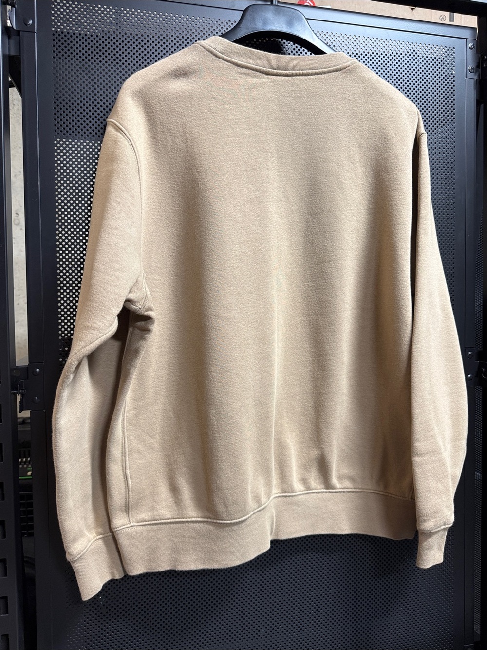 Nike Men’s Crewneck Sweatshirt - Tan - Picture 4 of 5